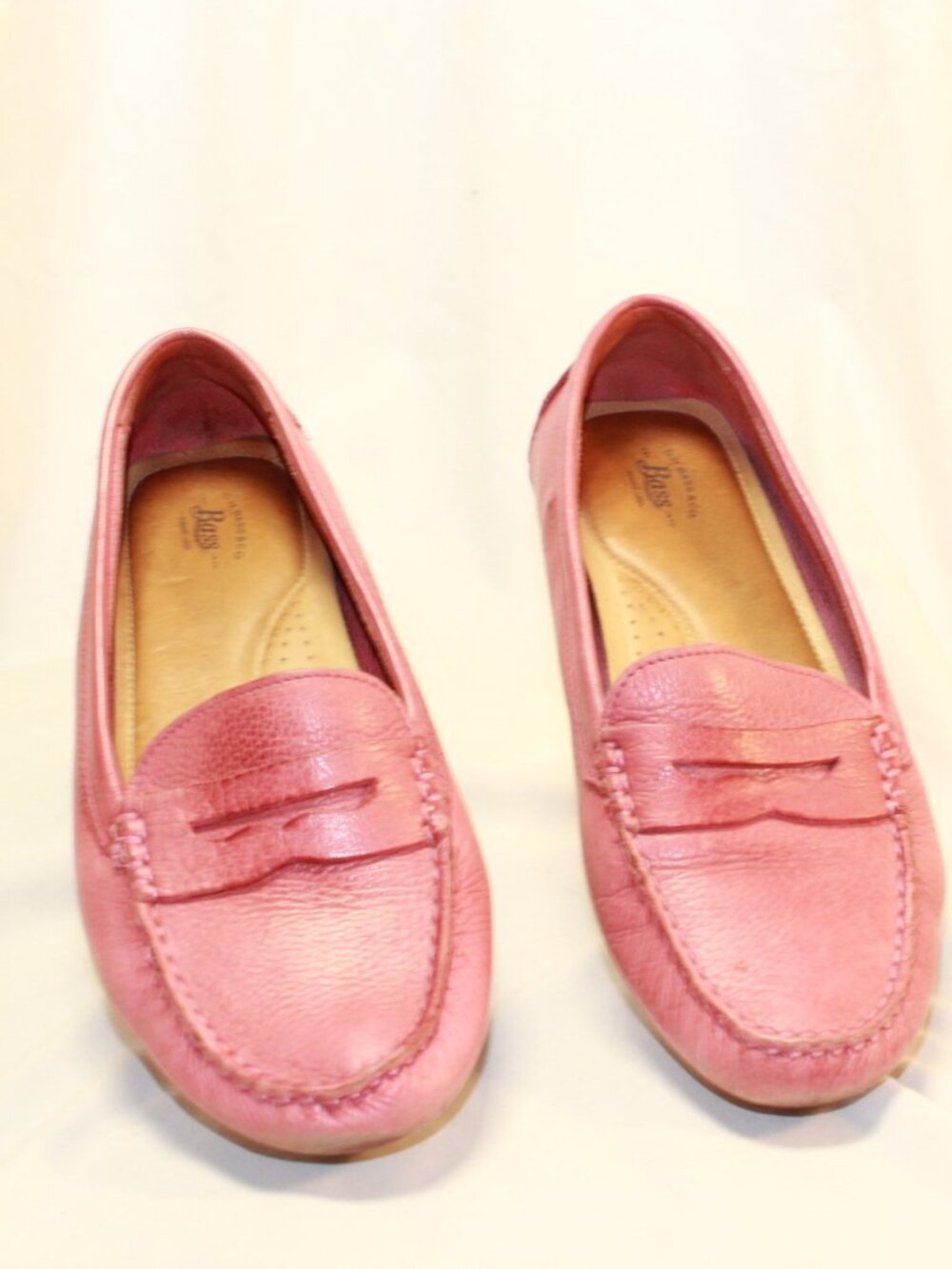 Bass Size 9.5 M Pebbled Pink Leather MISSY R15 Driving Comfort Loafers -  Brazil
